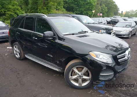 2017 Mercedes-Benz Gle 350 4Matic из США, поврежденный, VIN 4JGDA5HB3HA991312